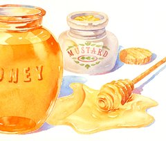 Honey jar: